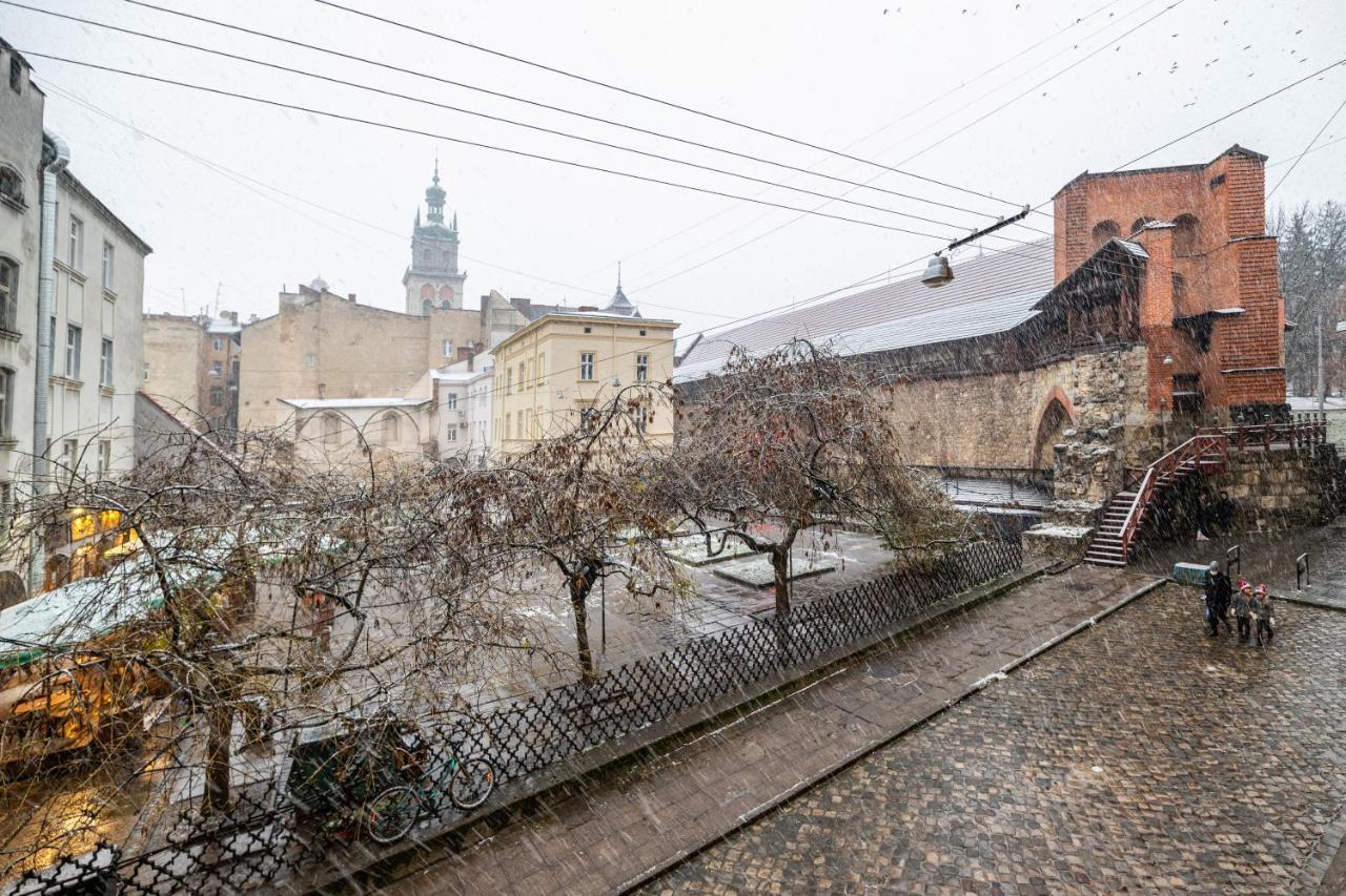 3 Room Apartments , Rohatyntsyv Street Lviv Exteriör bild